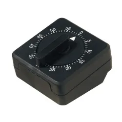 Comair Kurzzeit-Timer schwarz mit Wandbefestigung