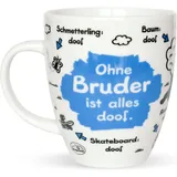 SHEEPWORLD Tasse Ohne Bruder ist alles doof