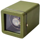 Uhrenbeweger 1 Uhr Watch Winder Box Automatik Uhrenbeweger leise Uhrenbeweger für Automatikuhr Type-C USB Aufladen luxuriöser Uhrendreher Automatischer Uhrenbeweger für eine Uhr Uhren Bewegungsgerät