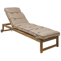 Bjird Liegenauflage, Auflage für Gartenliege 200 x 55 x