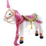 HEUNEC KARUSSELLPFERD weiß mit Sound