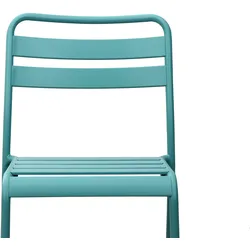 METRO Professional Gastro Stapelstuhl, Stahl, blau