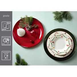 Ritzenhoff & Breker Grazia Platzteller 33 cm Rot 3er Set