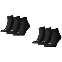 Puma Sneakersocken 6er Pack Schwarz 47-49