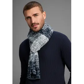 MAN'S WORLD Schal in marine-weiß - Gr.: onesize
