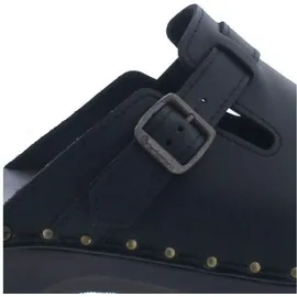 Berkemann Riemen-Toeffler Clogs Schwarz - Gr.: 40,5