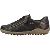 REMONTE Komfort Schnürschuhe in schwarz, 40 EU