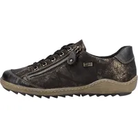 REMONTE Komfort Schnürschuhe in schwarz, 40 EU