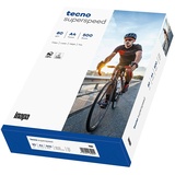 Inapa Drucker-/Kopierpapier tecno Superspeed: 80 g/m2, A4, hochweiß, 500 Blatt - schnell und staufrei drucken