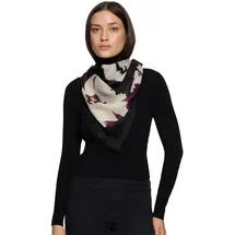 Betty Barclay Damen mit Blumenprint ACC, Cream/Dark Red | Gr.: onesize