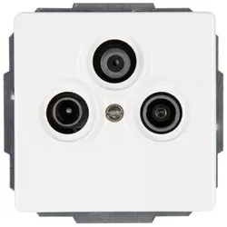 Heinrich Kopp Kopp 924829088, SAT + TV + Radio, 1 Modul(e), Weiß