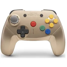 retro fighters Brawler64 Controller Gold Nintendo Switch
