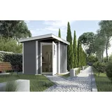 Weka Gartenhaus 229 2,09 x 2,05 m grau