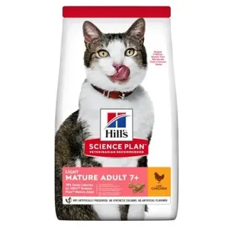 Hill's Science Plan Feline Mature Adult 7+ Light Huhn 1,5 kg