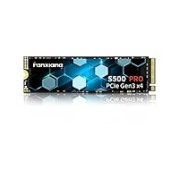 fanxiang M.2 SSD 256GB Interne NVMe SSD Festplatte PCIe 3.0, 3000MB/s Lesen, 1500MB/s Schreiben, SSD M.2 2280 mit SLC Cache, Kompatibel mit Laptop, Notebook und Desktop (S500Pro)