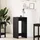 vidaXL Bartisch 51 x 50 x 103,5 cm Schwarz