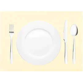 Mank Tischset aus Airlaid in Creme, 40 x 30 cm, |100 Stück | Platzset Platzdeckchen