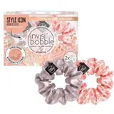 Invisibobble Sprunchie "We'll Always Have Panther" Duo Scrunchie Set I 2x Pastell Haargummi Mädchen & Damen Satin Haargummis I Limited Collection Urban Safari