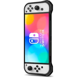 SPIGEN Rugged Armor Hülle Schwarz Nintendo Switch