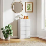 Homcom Sideboard 55 x 100 x 34 cm Weiß