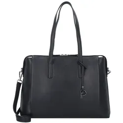 Picard Bali Bali Aktentasche Leder 38 cm  schwarz