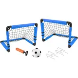 Vedes Fußballtor-Set Weiß 12-teilig