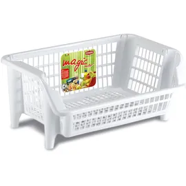 stefanplast Aufbewahrungsbox 54,5 x 38 x 24,5 cm 1-tlg. weiß