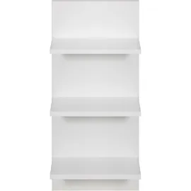 WELLTIME Jaca Regal Badmöbel 30 x 64 cm Weiß