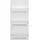WELLTIME Jaca Regal Badmöbel 30 x 64 cm Weiß