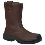 ELTEN Rigger, Boot ESD S3 CI, Damen und Herren, Leder, Stahlkappe, leicht, robust, Braun,