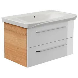 Fackelmann Waschplatz-Set Milano Waschtisch 88,3 x 54 cm