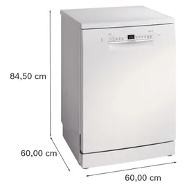 Bosch Serie 2 SMS2HTW06E Geschirrspüler (freistehend, 600 mm breit, Weiß)