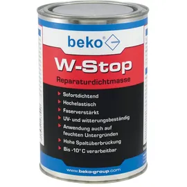 Beko Reparaturdichtmasse 1 l Dose grau