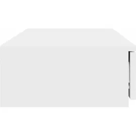 vidaXL Bett Schubladen Weiß 90x36,5x16,5 cm Holzwerkstoff