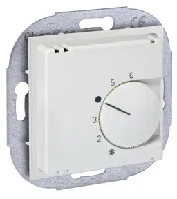 Legrand 995050 SEANO Thermostat Bimetall mit Öffner-Kontakt in der Farbe Ultraweiß 1