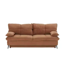 bobb Schlafsofa Alessia de Luxe ¦ kupfer ¦ Maße (cm): B: 207 H: 95 T: 110.0