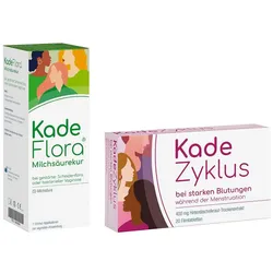 Kadeflora Milchsäurekur + Kadezyklus Blutungen