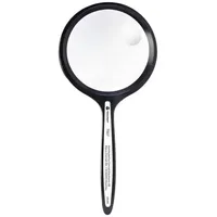 TOOLCRAFT TO-8976468 Handlupe Vergrößerungsfaktor: 2 x, 4 x Linsengröße: (Ø) 76 mm Schwarz