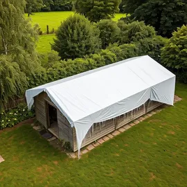 Zill Gewebeplane 6 x 8 m Weiß