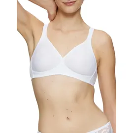 Triumph Modern Soft + Cotton BH ohne Bügel 10186008 white 95C