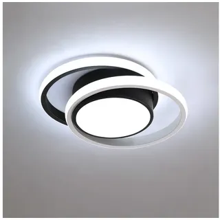 Goeco - LED-Deckenleuchte, Runde 32W 2350LM, Deckenlampen, für Flur, Küche, Wohnzimmer, Balkon, (Rund, 30W)