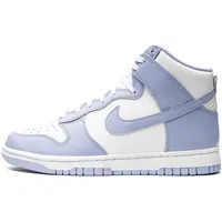 Nike Dunk High WMNS DD1869 102 Fußball, Grau, Gr, Blau, Weiß, 38 EU - 38 EU