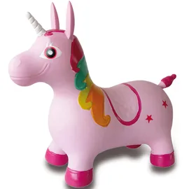 Jamara Einhorn mit Pumpe Hüpftier