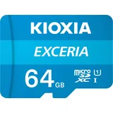 Kioxia EXCERIA R100 microSDXC 64GB, UHS-I U1, Class 10 (LMEX1L064GG2)