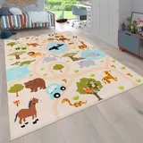 Paco Home Kinderteppich »Bino 580«, rechteckig, 4 mm Höhe, Spielteppich, Motiv Straße & Autos, Kinderzimmer