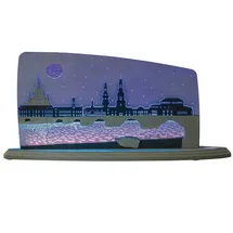 Weigla Schwibbogen Dresden bei Nacht 47 x 22 cm