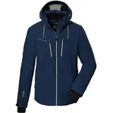 KILLTEC Herren Skijacke/Funktionsjacke mit abzippbarer Kapuze und Schneefang KSW 44 MN SKI JCKT, dunkelpetrol, 3XL,