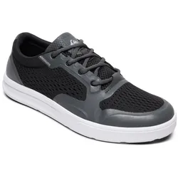 Sneaker QUIKSILVER "Amphibian Plus", Gr. 8(41), schwarz (schwarz, grau, weiß), Obermaterial: Textil / Futter: Textil / Außensohle: Gummi, Schuhe