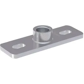 Geberit Grundplatte eckig 2-Loch mit Gewindemuffe G 1/2