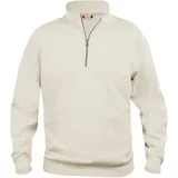 Clique Sweatshirt 1/2-Zip Khaki M
